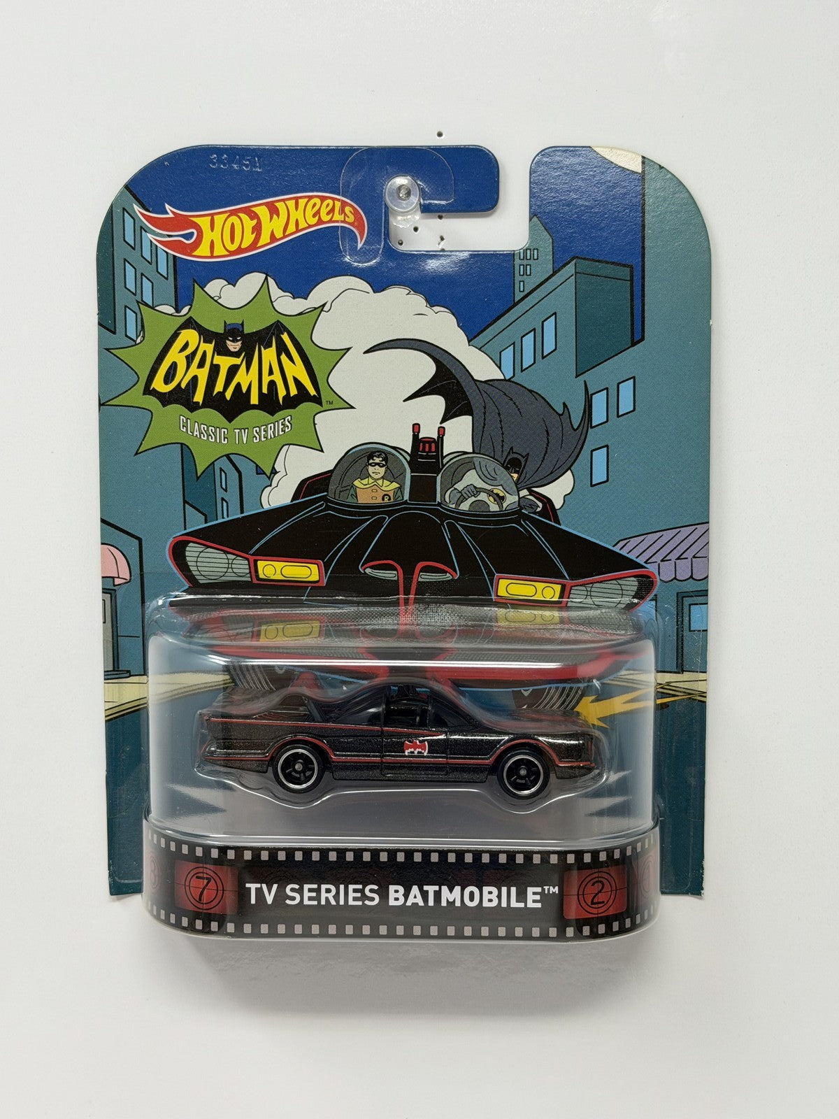 Hot Wheels Retro Entertainment Batman TV Series Batmobile 1:64 Diecast Black