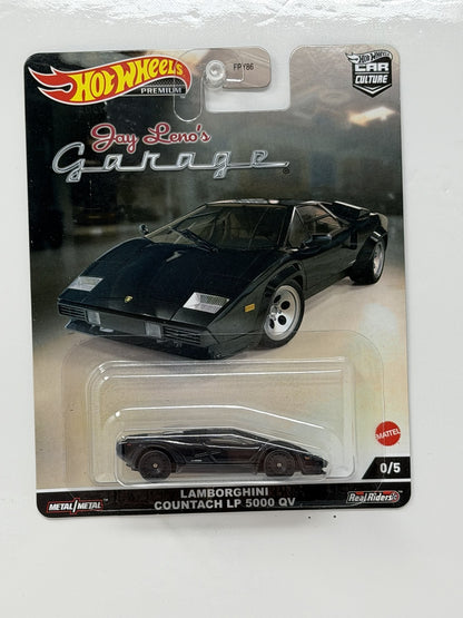 Hot Wheels Premium Jay Leno Garage Lamborghini Countach CHASE 1:64 Diecast