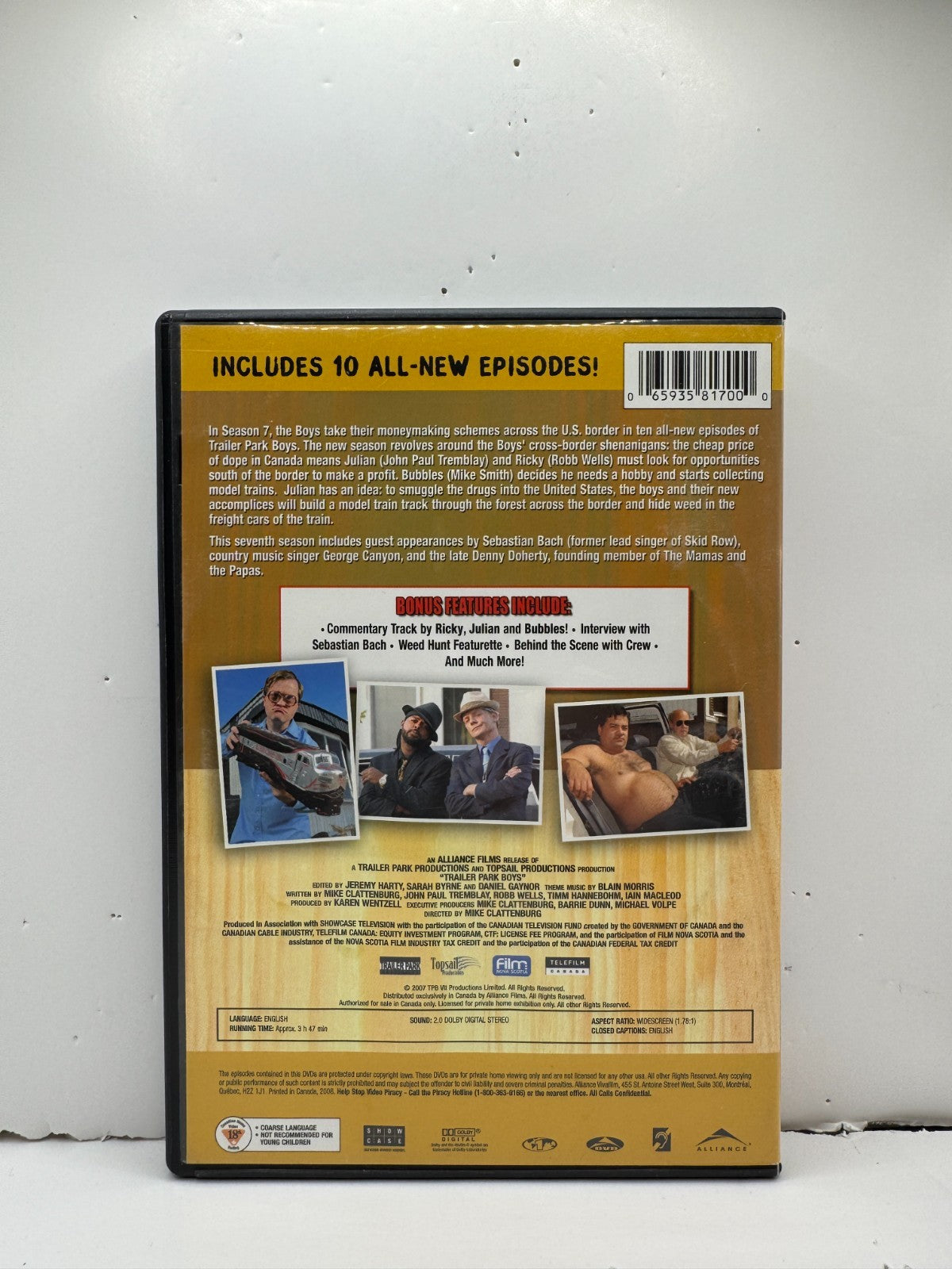 Trailer Park Boys Season 7 (DVD) Trailer Park Boys TV Series Comedy