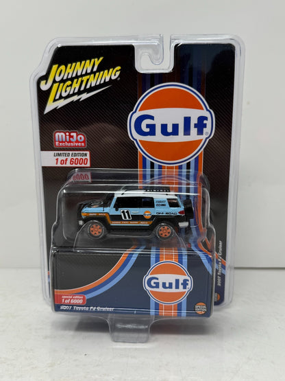 Johnny Lightning Gulf 2007 Toyota FJ Cruiser 1:64 Diecast