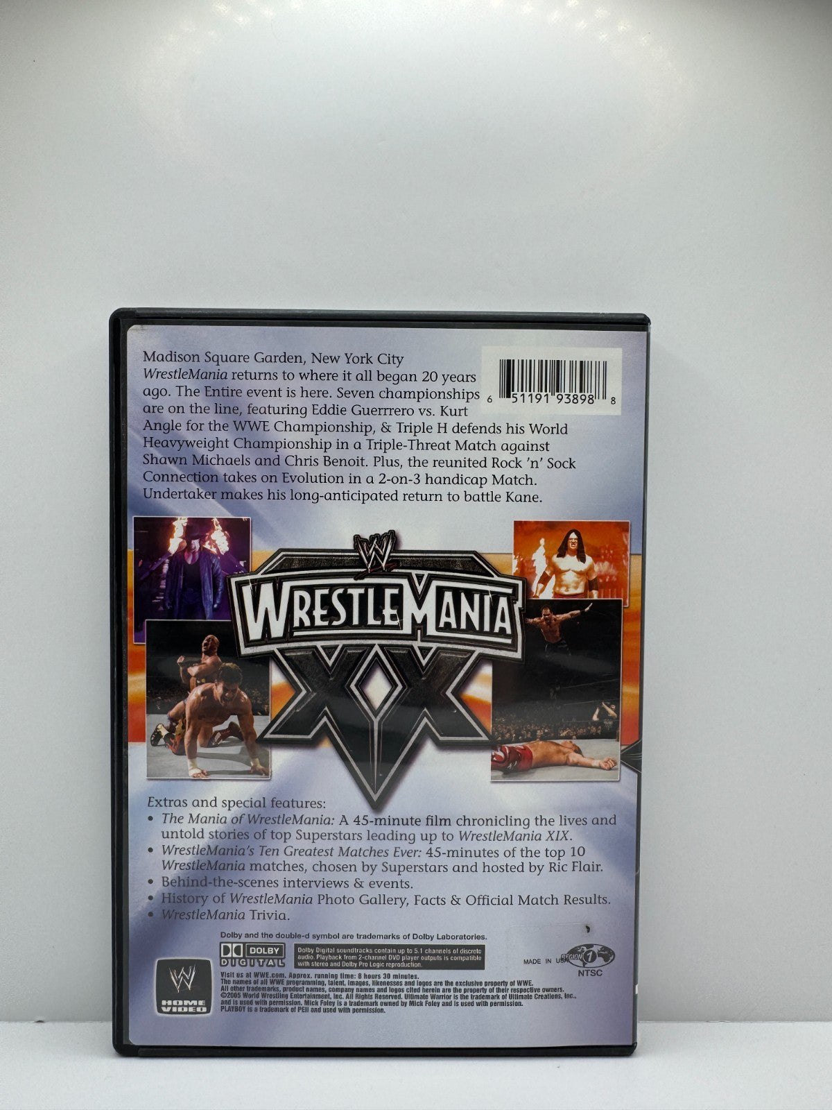 WrestleMania XX (DVD) WWE Wrestling
