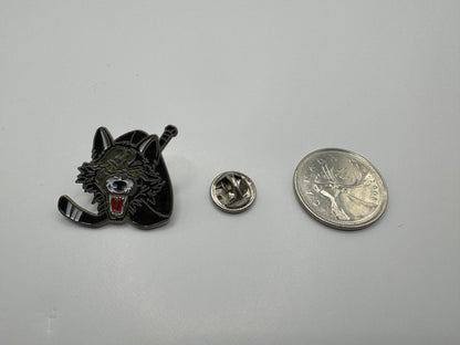 Chicago Wolves AHL Hockey Team Logo Lapel Pin UDT1