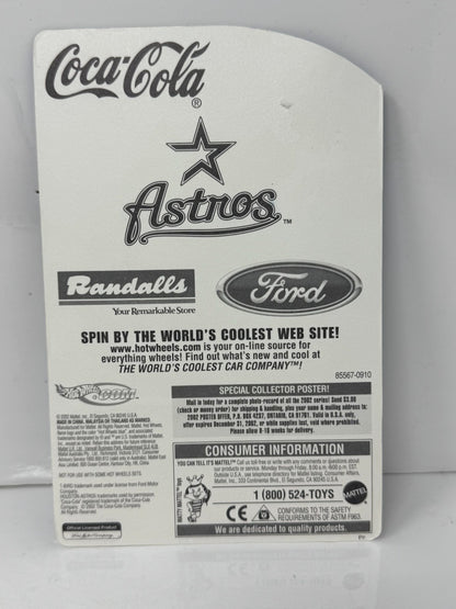 Hot Wheels Best in Texas Coca-Cola Houston Astros 1957 T-Bird 1:64 Diecast