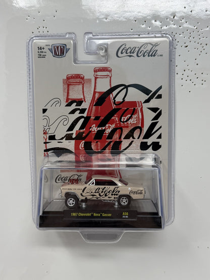 M2 Machines Coca-Cola 1967 Chevrolet Nova Gasser 1:64 Diecast