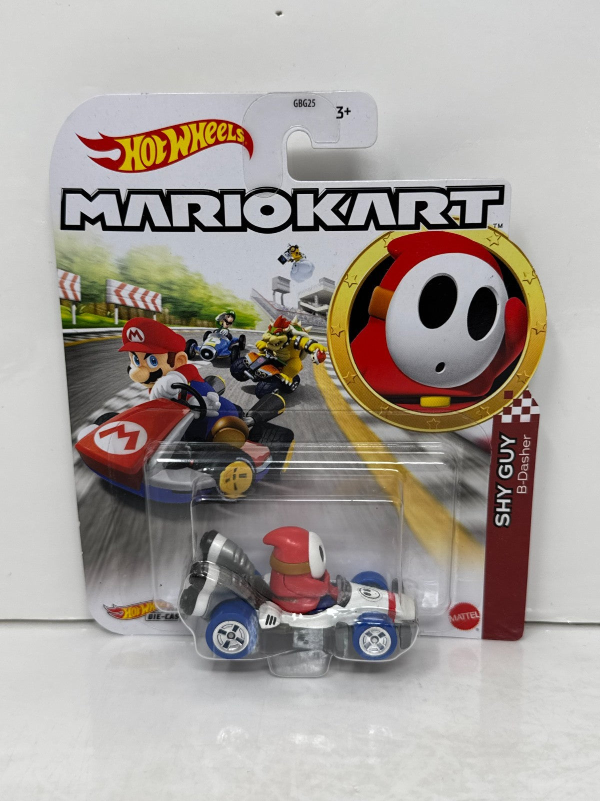 Hot Wheels Mario Kart Shy Guy B-Dasher 1:64 Diecast