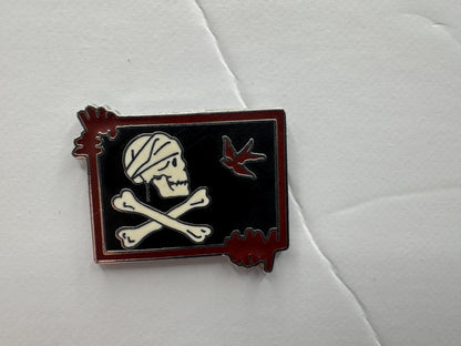 Disney Jack Sparrow Flag Pirates of the Caribbean Trading Pin DC1S18