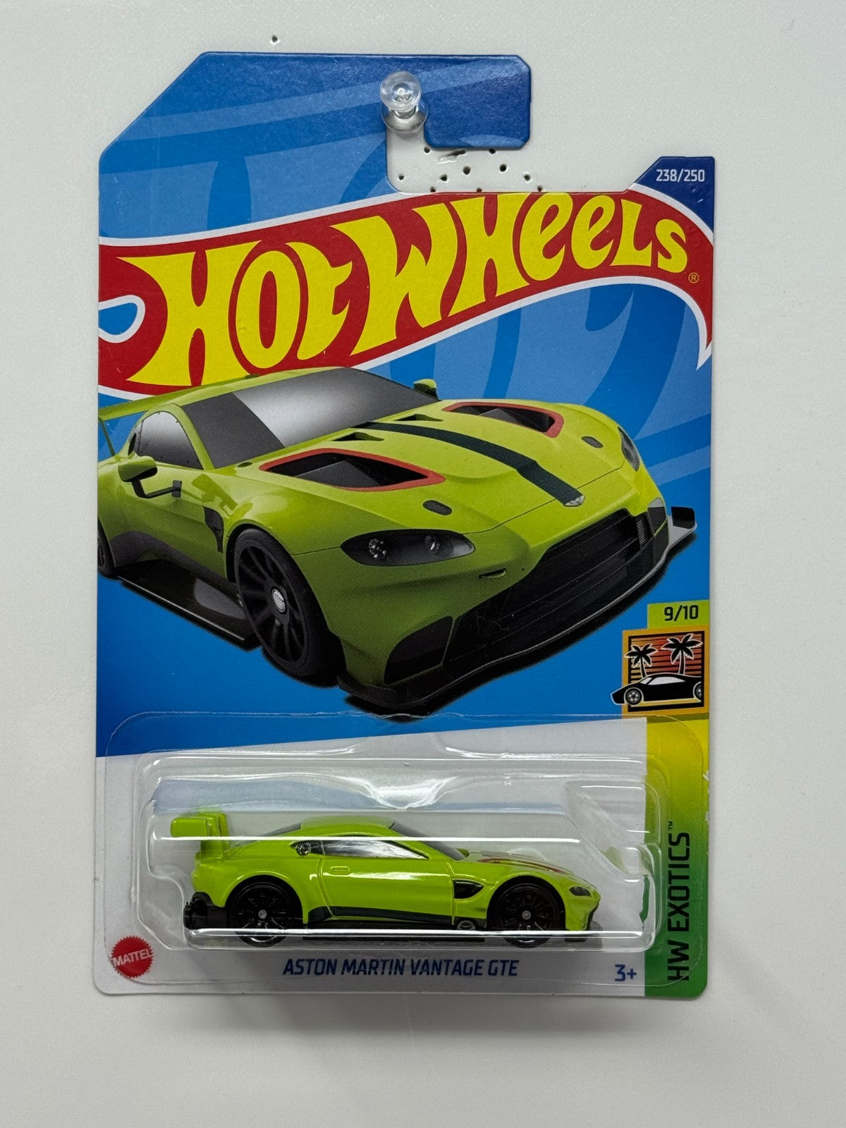Hot Wheels Exotics Aston Martin Vantage GTE 1:64 Diecast Green