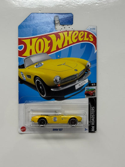 Hot Wheels Roadsters BMW 507 1:64 Diecast Yellow