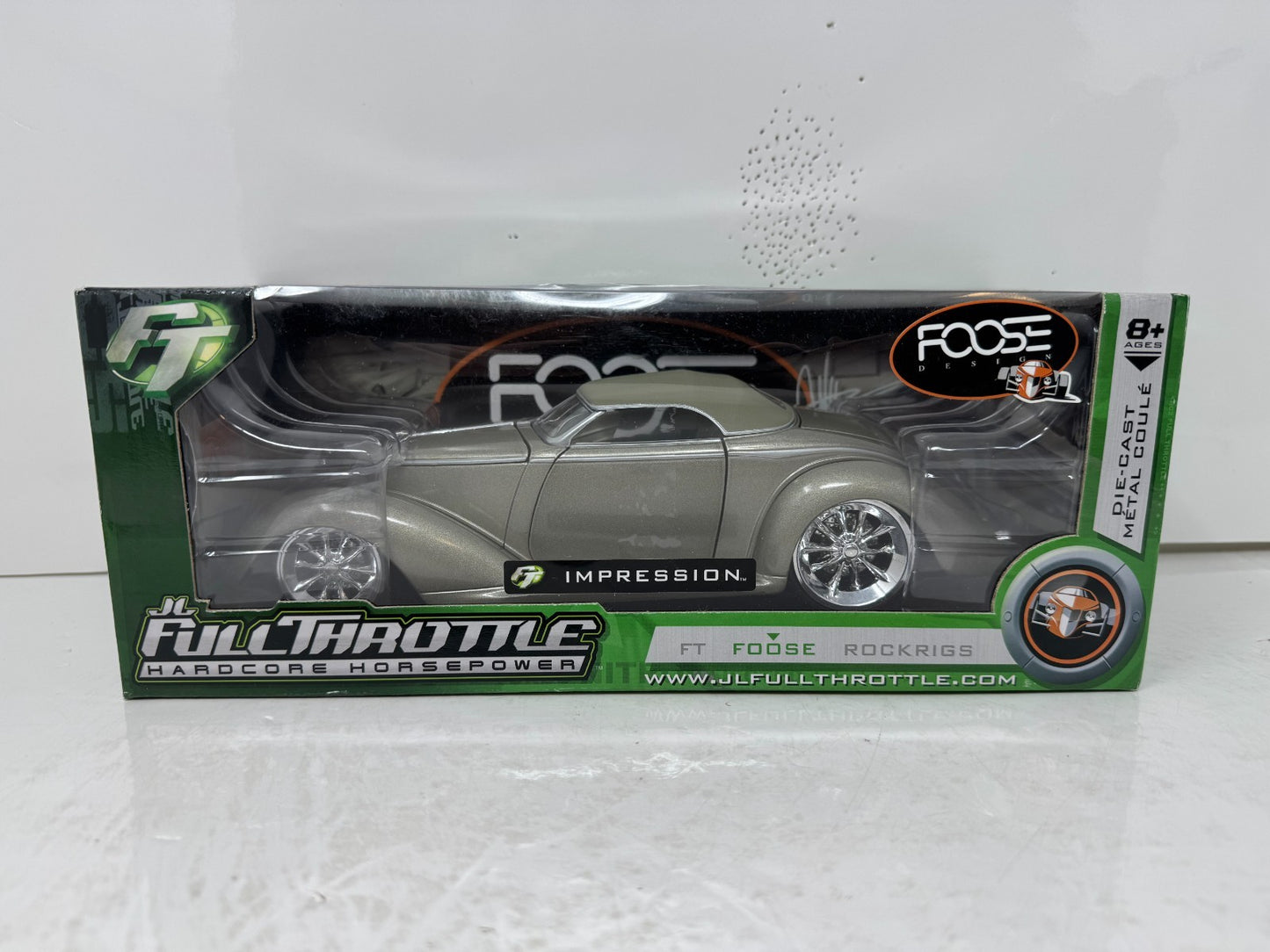 JL Full Throttle Foose Design Impression 1936 Ford Roadster 1:18 Diecast