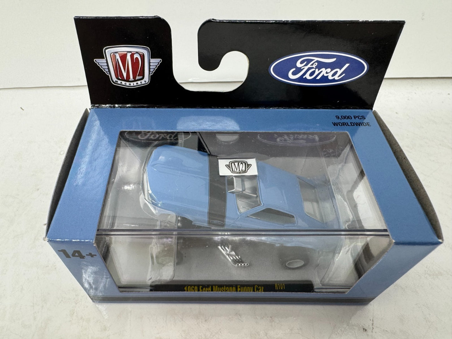 M2 Machines Ford 1969 Ford Mustang Funny Car 1:64 Diecast