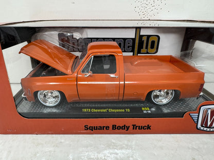 M2 Machines Square Body Truck 1973 Chevrolet Cheyenne 10 1:24 Diecast