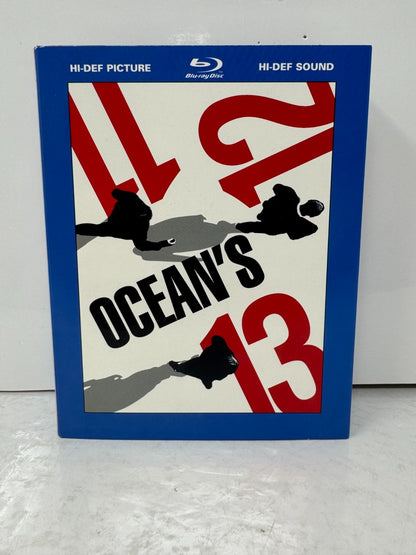 Oceans Trilogy (Blu-ray) George Clooney Crime Comedy Movie Set