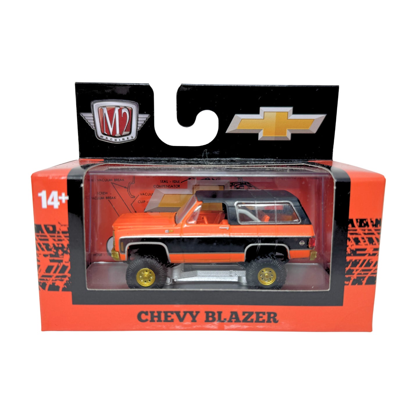 M2 Machines Chevrolet 1974 Chevrolet K5 Blazer 4x4 1:64 Diecast
