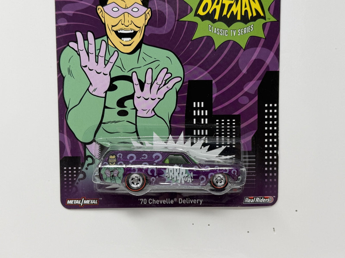 Hot Wheels Batman Classic TV Series 1970 Chevelle Delivery 1:64 Diecast RRs