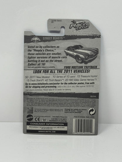 Hot Wheels Street Beasts Ford Mustang Fastback 1:64 Diecast Factory Sealed