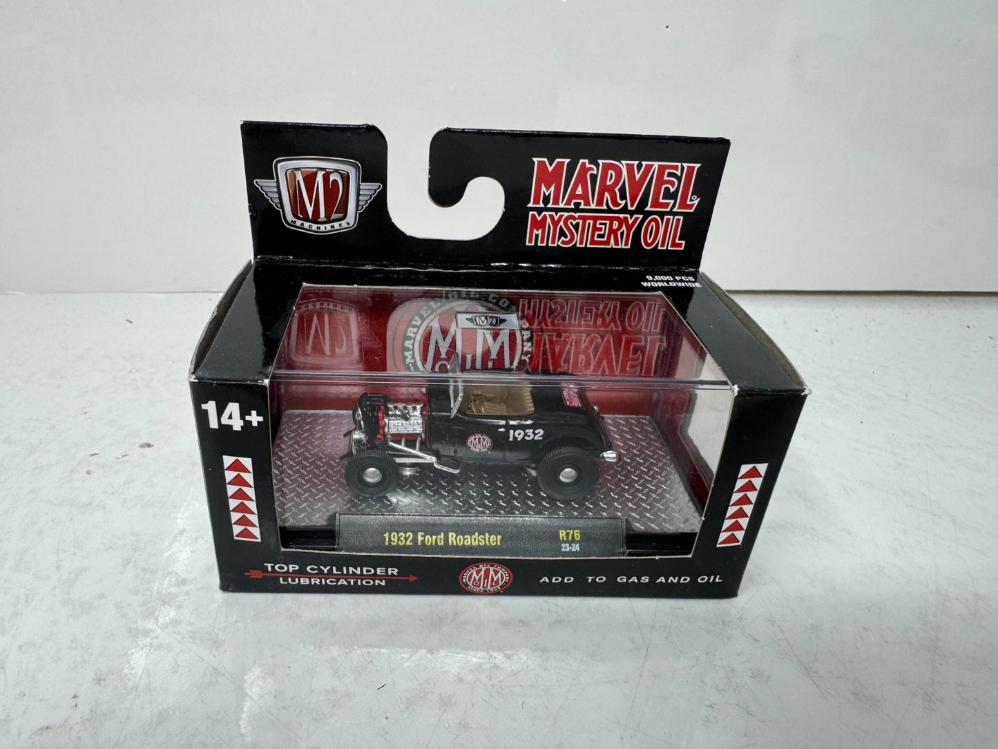 M2 Machines Marvel Mystery Oil 1932 Ford Roadster 1:64 Diecast