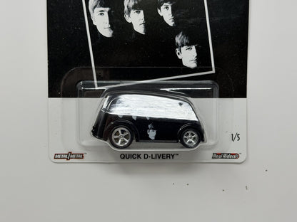 Hot Wheels Premium Beatles With The Beatles Quick D-Livery 1:64 Diecast