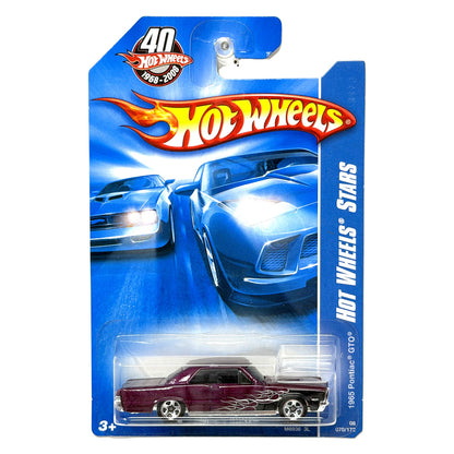 Hot Wheels Hot Wheels Stars 1965 Pontiac GTO 1:64 Diecast Purple