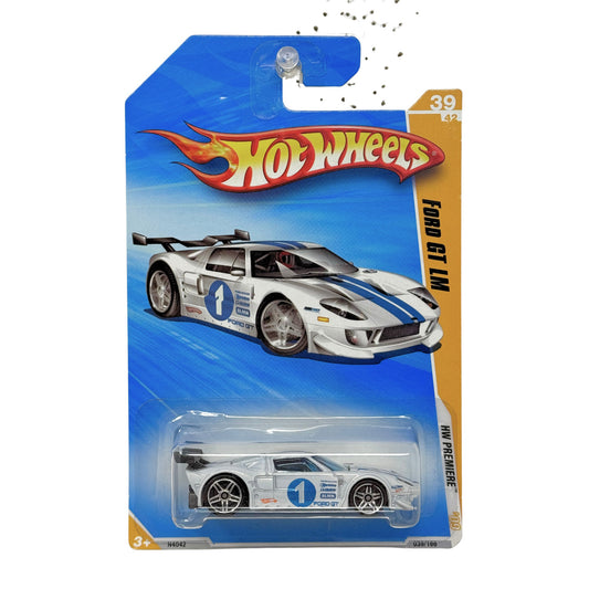 Hot Wheels Premiere Ford GT LM 1:64 Diecast White