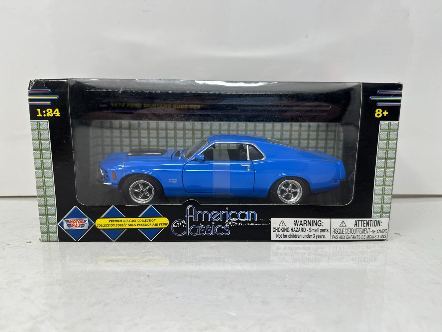 Motormax American Classics 1970 Ford Mustang Boss 429 1:24 Diecast