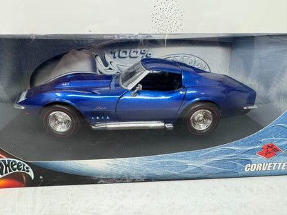 Hot Wheels 100% Series 1969 Chevrolet Corvette 1:18 Diecast