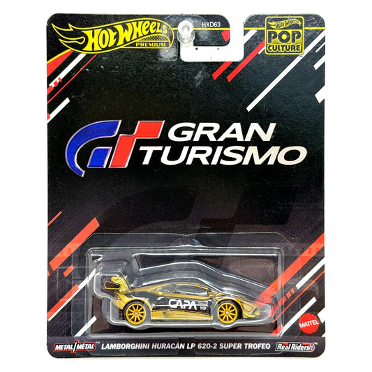 Hot Wheels Premium Gran Turismo Lamborghini Huracan LP 620-2 1:64 Diecast