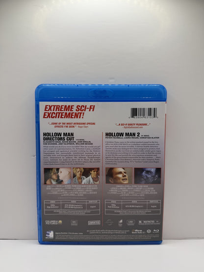 Hollow Man / Hollow Man 2 Double Feature (Blu-ray) Sci-Fi Horror