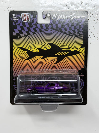 M2 Machines Maui and Sons 1966 Chevrolet Corvette 427 1:64 Diecast