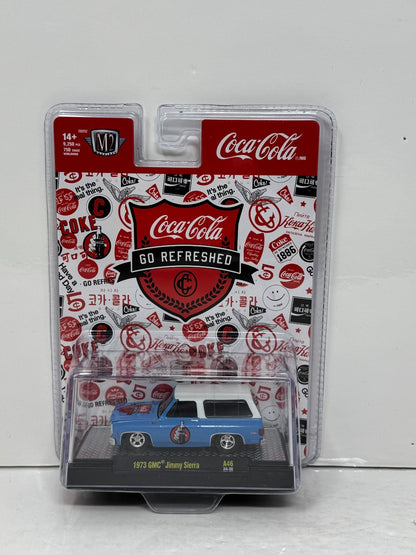 M2 Machines Coca-Cola 1973 GMC Jimmy Sierra 1:64 Diecast