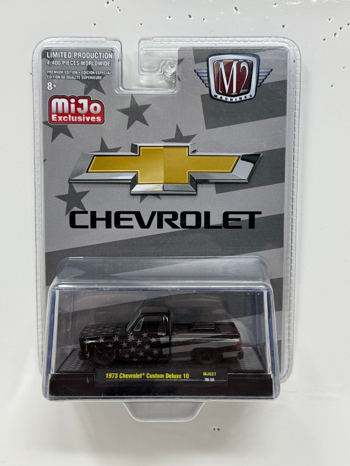 M2 Machines MiJo Exclusives 1973 Chevrolet Custom Deluxe 10 1:64 Diecast