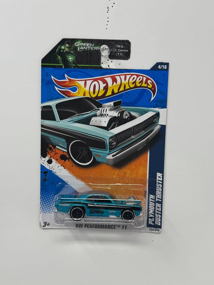 Hot Wheels Performance Plymouth Duster Thruster 1:64 Diecast Blue