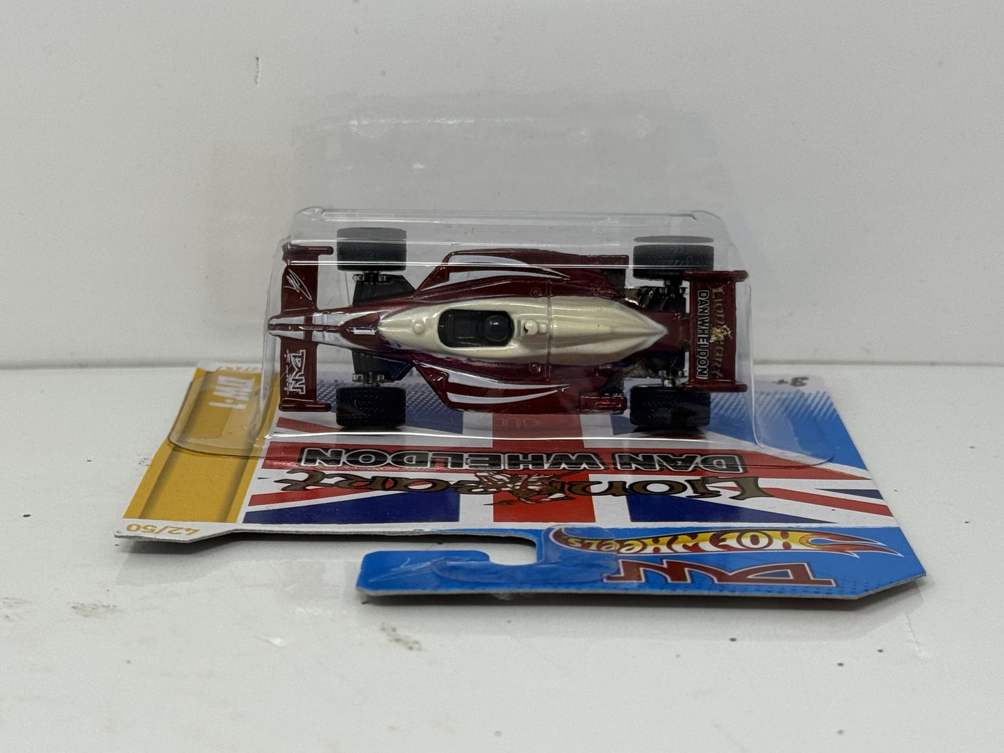 Hot Wheels Premiere 2012 DW-1 Dan Wheldon IndyCar 1:64 Diecast Short Card
