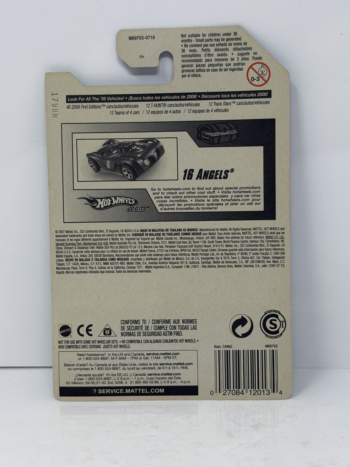 Hot Wheels Super Treasure Hunt 16 Angels Treasure Hunts 1:64 Diecast STH