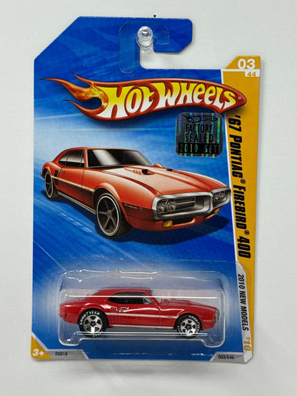Hot Wheels New Models 1967 Pontiac Firebird 400 1:64 Diecast Factory Sealed