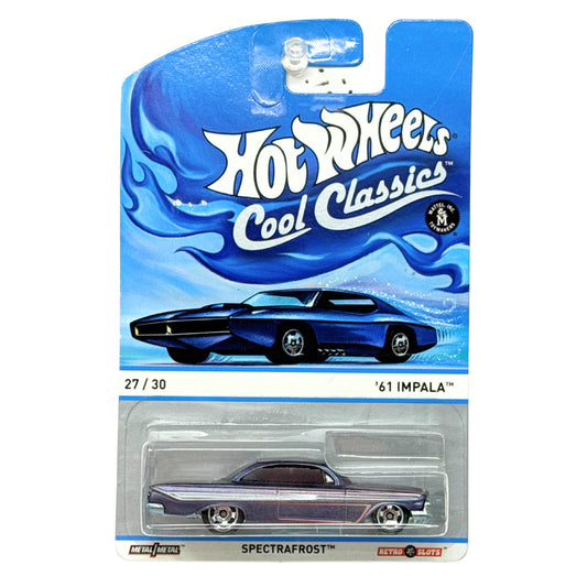 Hot Wheels Cool Classics 1961 Chevy Impala Spectrafrost 1:64 Diecast