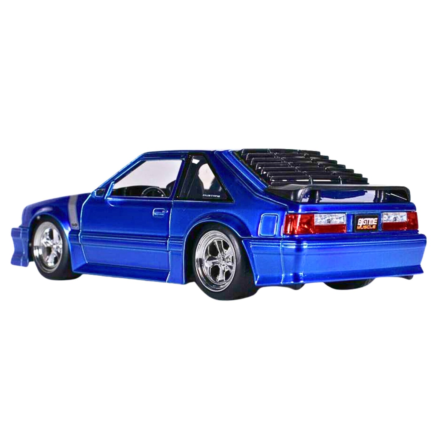 Jada Bigtime Muscle 1989 Ford Mustang GT Blue MiJo Exclusive 1:24 Diecast