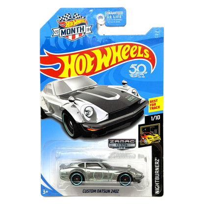Hot Wheels ZAMAC Nightburnerz Custom Datsun 240Z 1:64 Diecast
