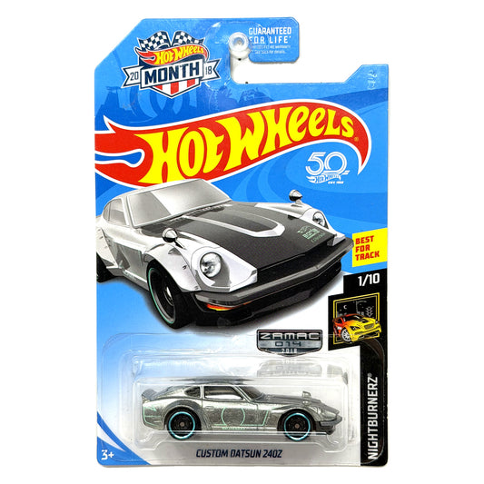 Hot Wheels ZAMAC Nightburnerz Custom Datsun 240Z 1:64 Diecast