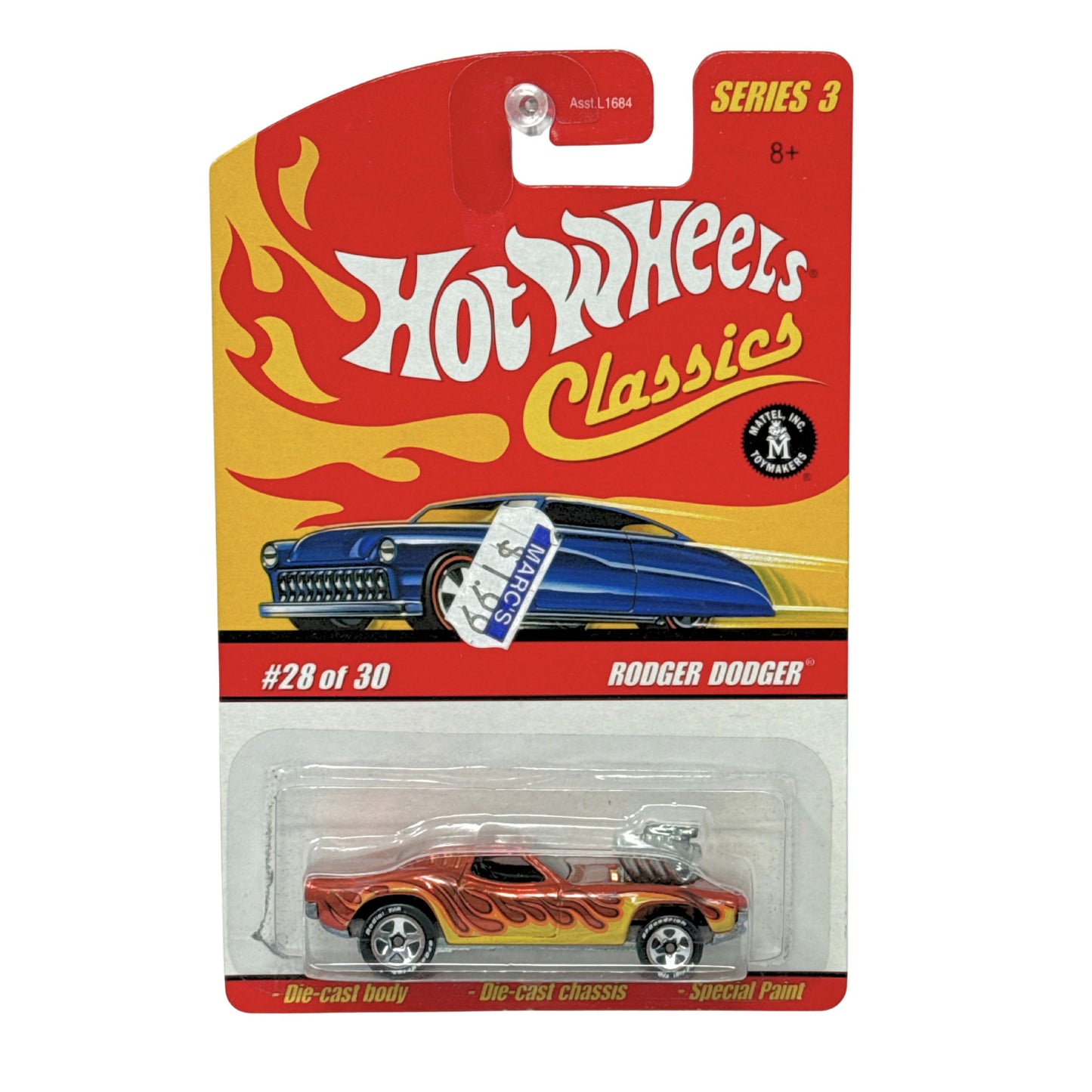 Hot Wheels Classics Rodger Dodger Series 3 1:64 Diecast
