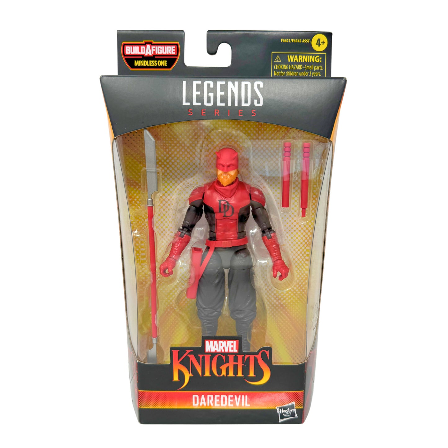 Marvel Legends Marvel Knights Daredevil Action Figure w/ Mindless One BAF Piece