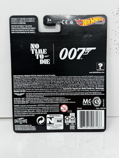 Hot Wheels Premium 007 James Bond 1963 Aston Martin DB5 1:64 Diecast Real Riders
