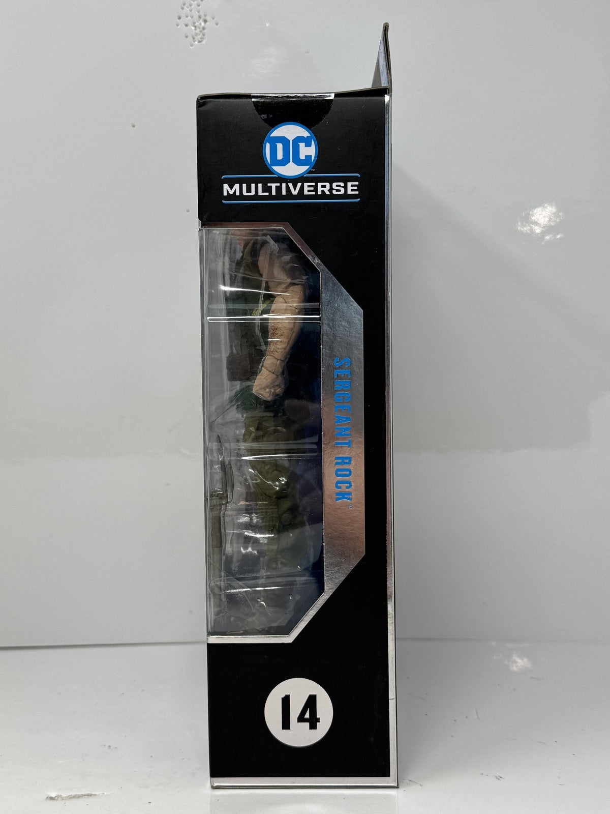 McFarlane DC Multiverse Sergeant Rock Platinum Edition Action Figure
