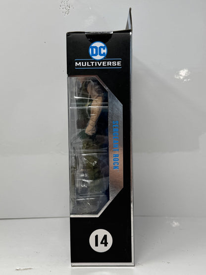 McFarlane DC Multiverse Sergeant Rock Platinum Edition Action Figure