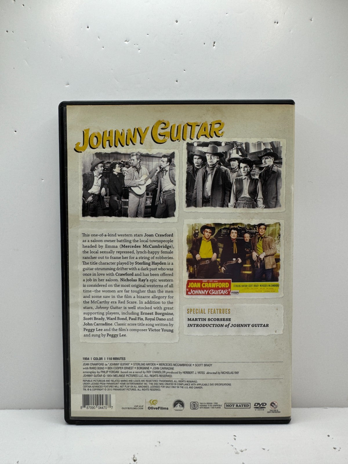 Johnny Guitar (DVD) Joan Crawford Western Olive Films