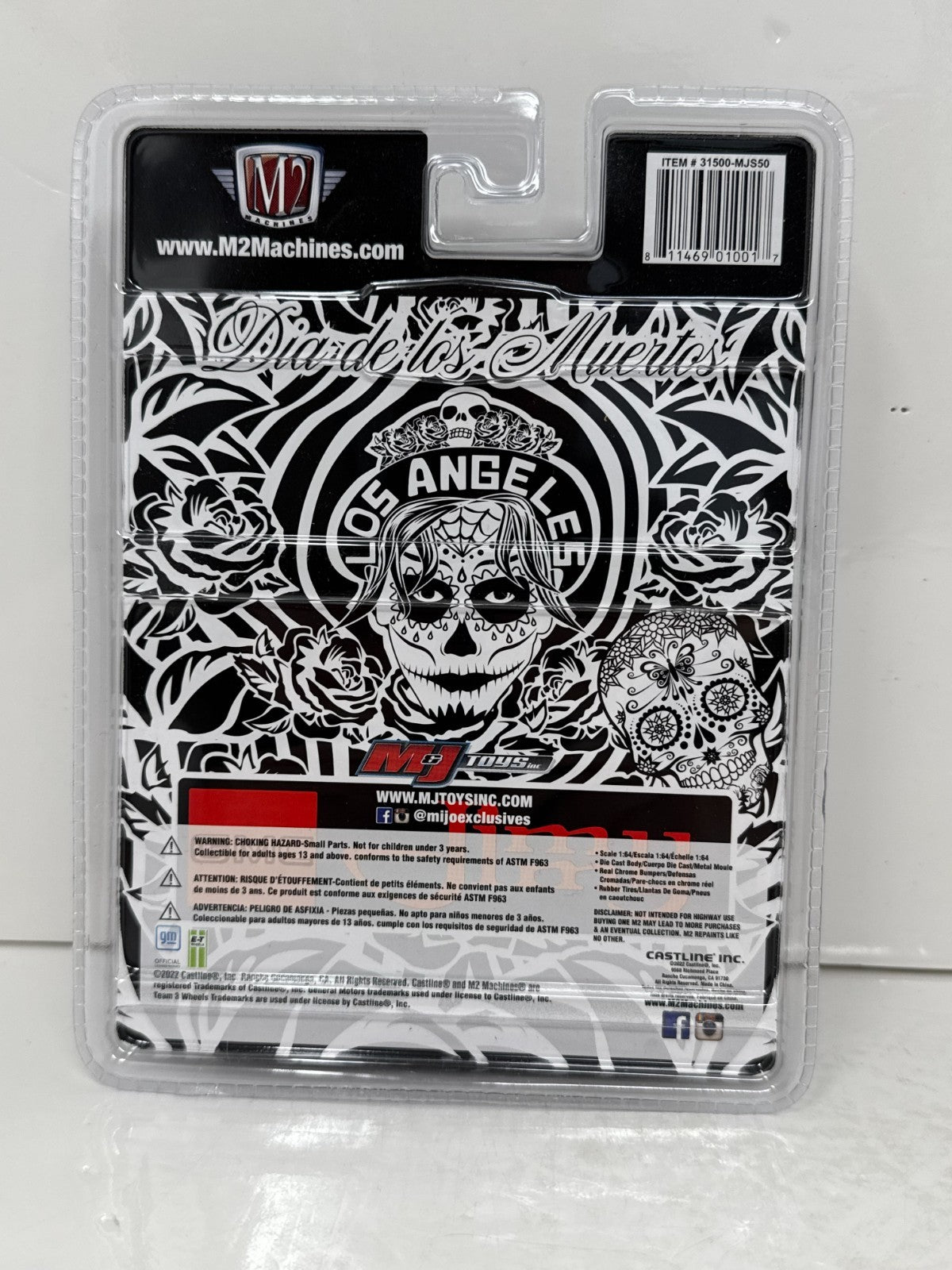 M2 Machines Dia de los Muertos 1973 GMC Jimmy Sierra Los Angeles MiJo 1:64 Diecast