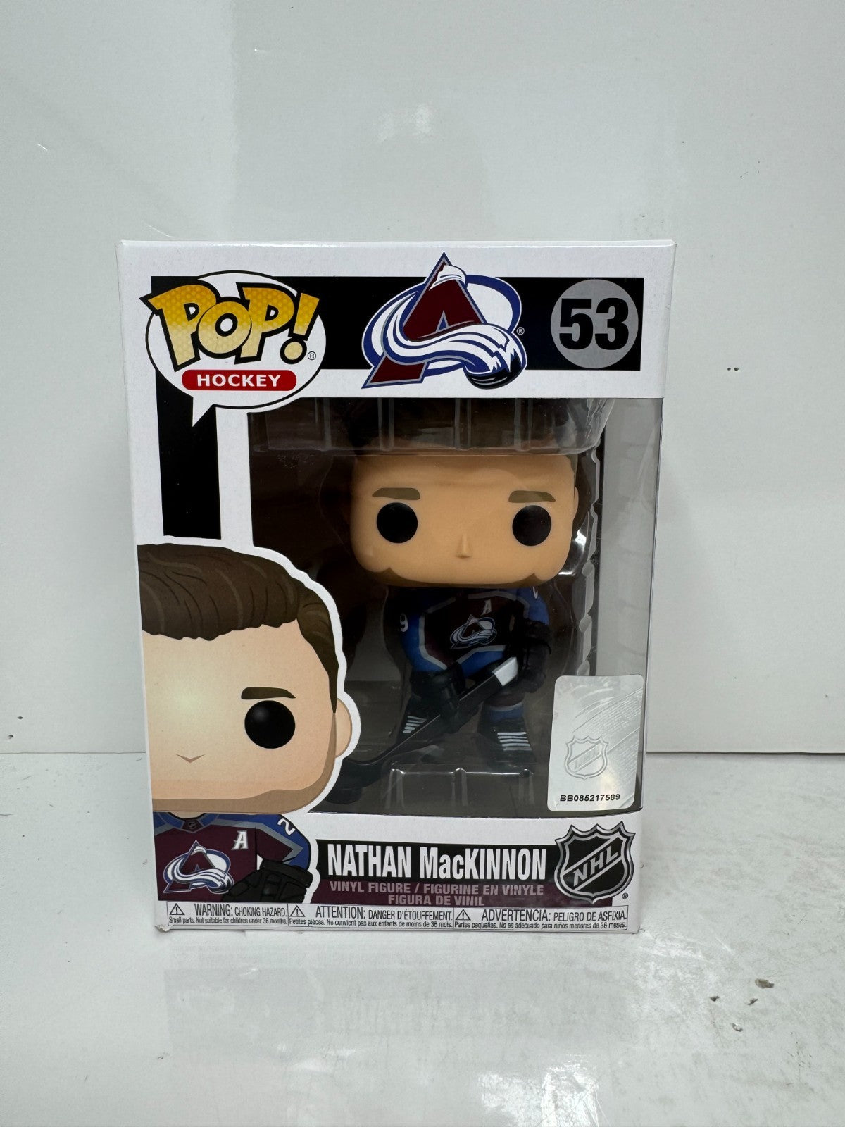 Funko Pop! Hockey Nathan MacKinnon #53 Colorado Avalanche Vinyl Figure