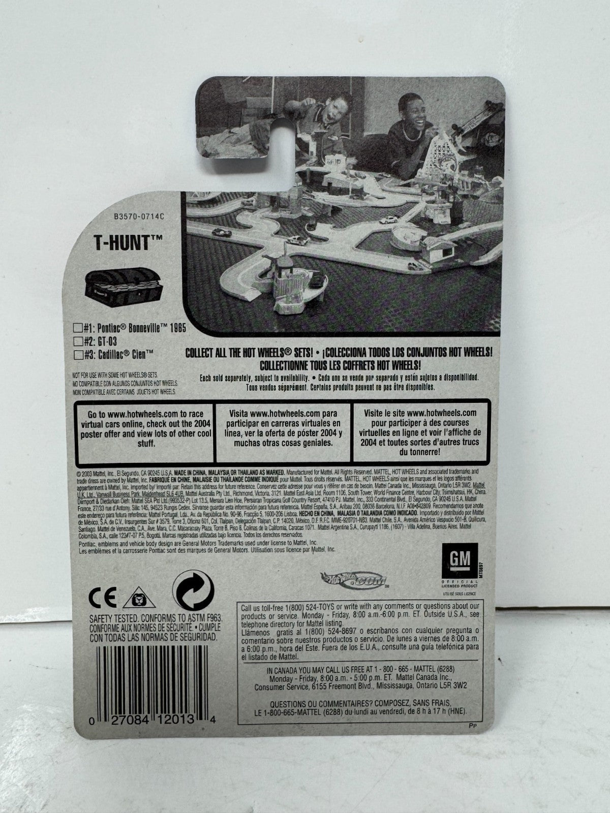 Hot Wheels T-Hunt 1965 Pontiac Bonneville 1:64 Diecast Real Riders