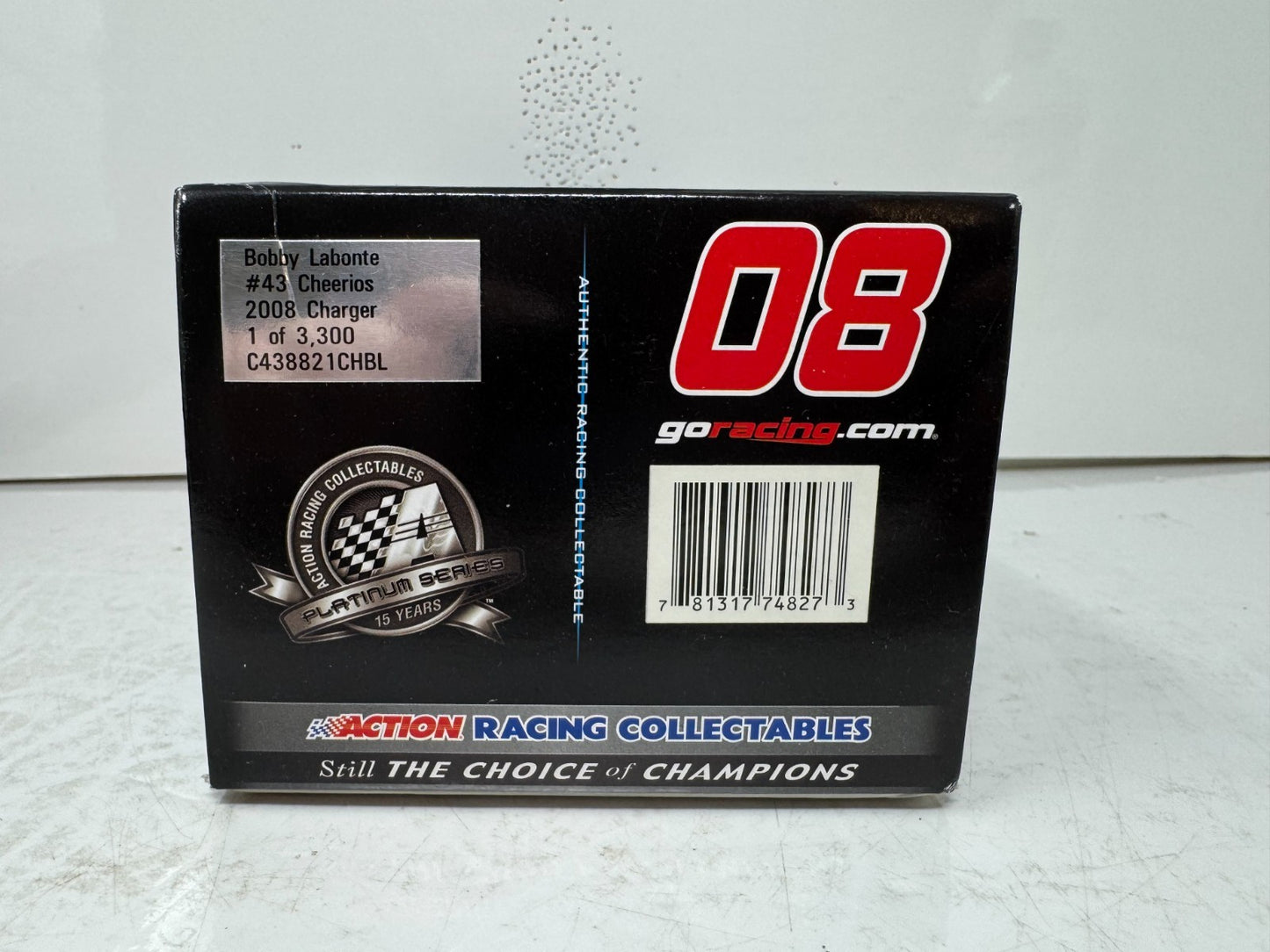 Action Nascar #43 Bobby Labonte Cheerios 2008 Charger 1:24 Diecast