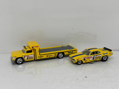 Hot Wheels Premium Team Transport 1972 Plymouth Cuda Funny Car 1:64 Diecast