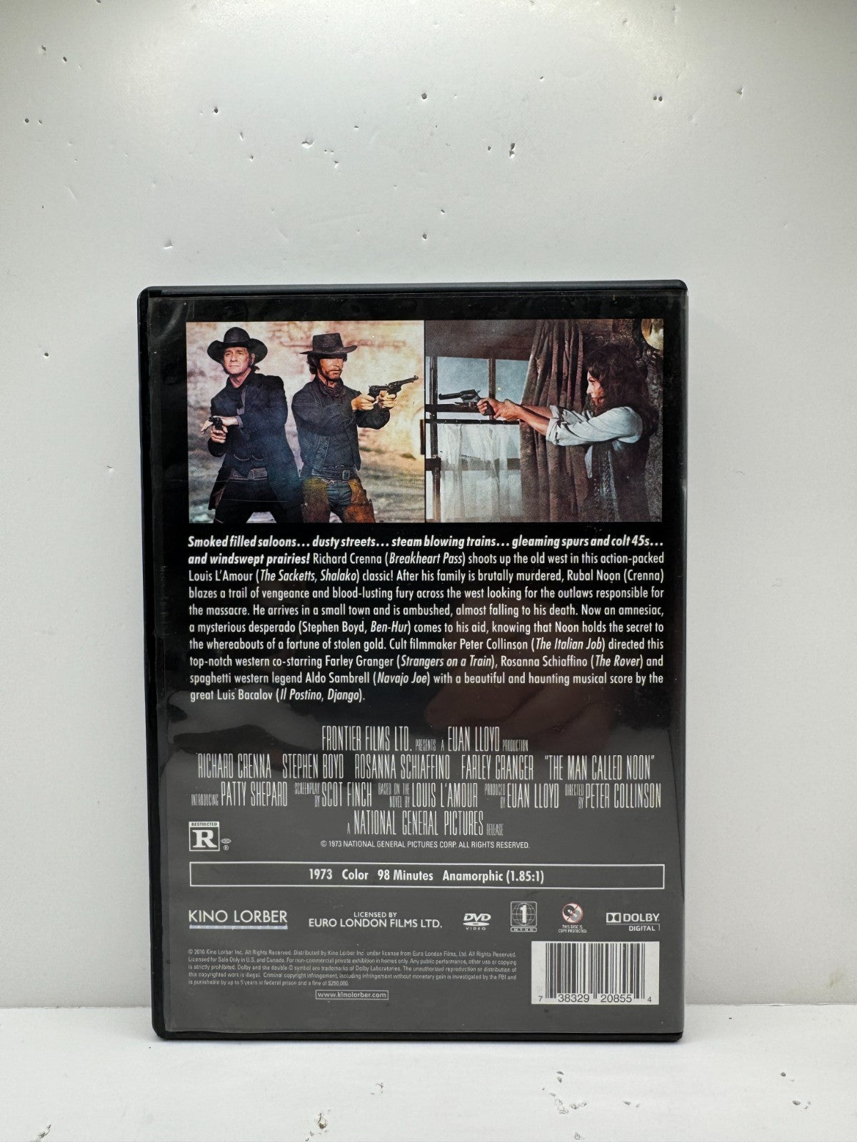 The Man Called Noon (DVD) Western Kino Lorber RARE OOP